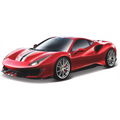 Burago 1:24 Scale Ferrari 488 Pista Race&Play Red/White/Blac