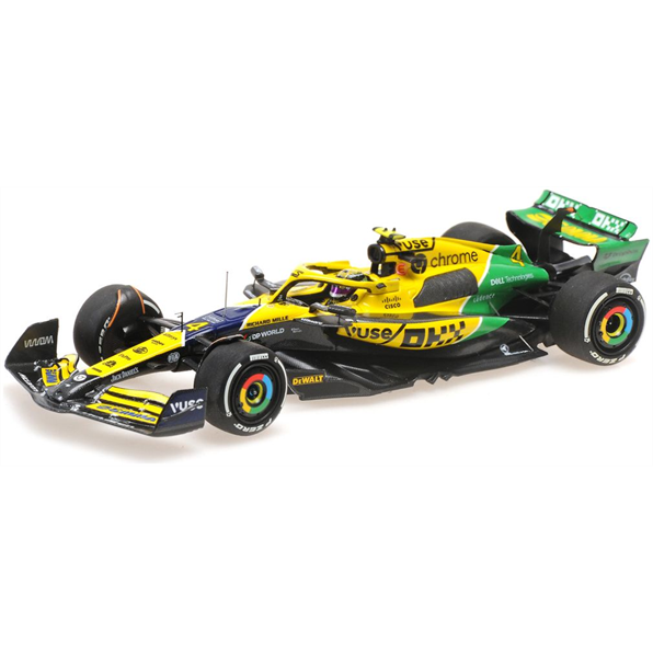 Minichamps 1:43 Scale McLaren MCL38 Lando Norris Monaco 2024 (Resin)