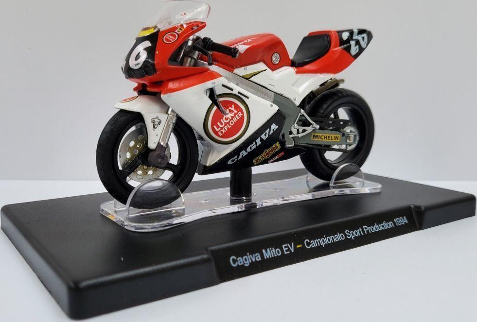 Atlas Editions 1:18 Scale Cagiva Mito Sport Production 1994 Rossi Valentino Rossi Collection in 1:18