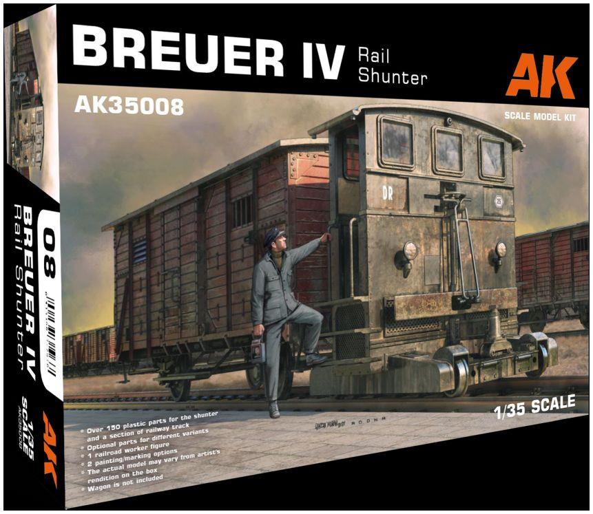 AK Interactive  1:35 Scale Breuer IV Rail Shunter