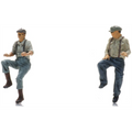 Artitec 1:87 Scale Cargo Cyclists (2x) Ready-Made Figures