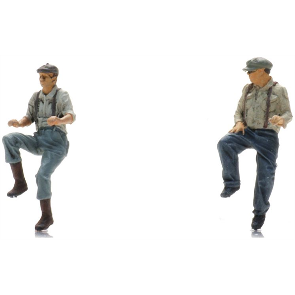 Artitec 1:87 Scale Cargo Cyclists (2x) Ready-Made Figures