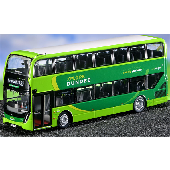 Northcord 1:76 Scale ADL Enviro400 - Xplore Dundee (8905 - SN69 ZNV)