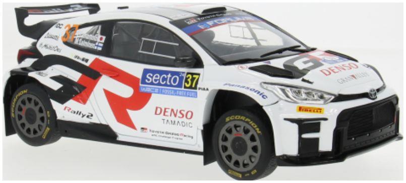 IXO 1:18 Scale Toyota GR Yaris Rally2 Rally WM Rally Finland 2024 #37 Y.Yamamoto/M.Salminen