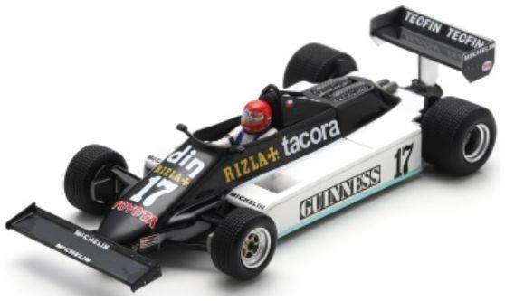 Spark 1:43rd Scale March 811 #17 San Marino GP 1981 Eliseo Salazar
