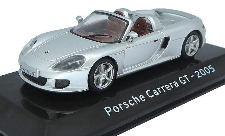 Atlas Editions 1:43 Scale Porsche Carrera GT 2005 Cased - Supercar Collection
