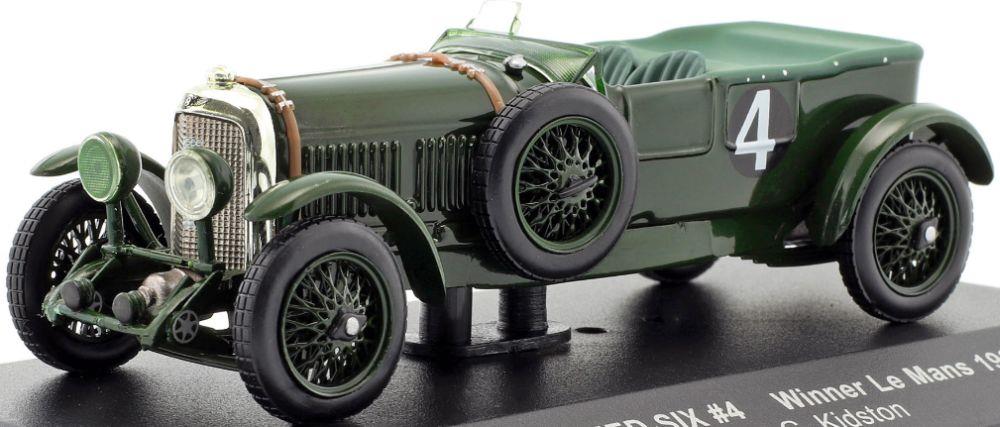 IXO 1:43 Scale Bentley Speed Six #4 Sieger 24h Le Mans 1930 Barnato/Kidston