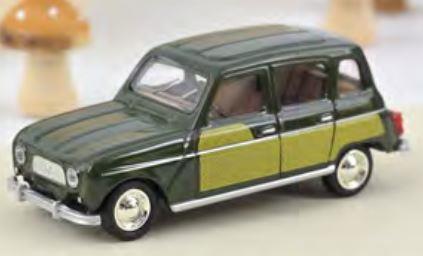 Norev 1:54 Scale Renault 4 Parisienne 1967 Green