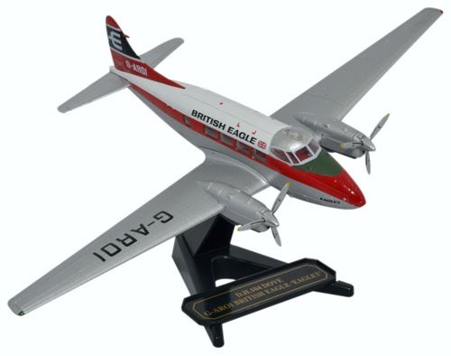 Oxford Diecast 1:72 Scale DH104 Dove G-AROI British Eagle