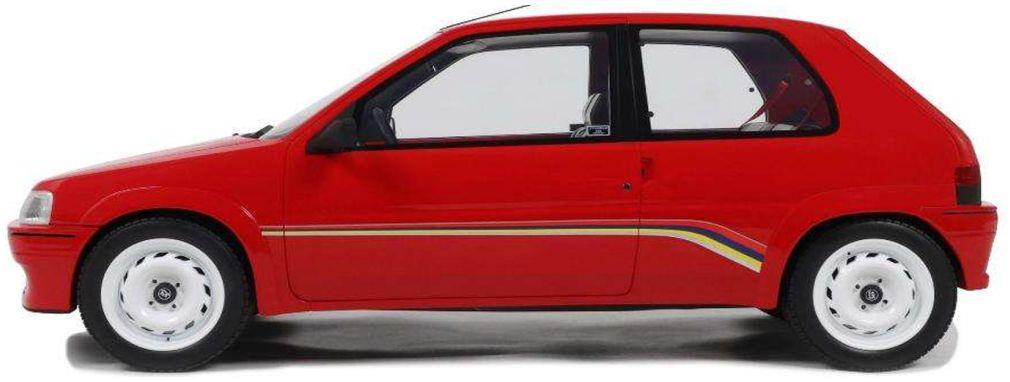 OTTO 1:12th Scale Peugeot 106 PH.1 Rallye Red P0KB 1993
