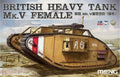 Meng-Model MNGTS-029 TS-029 & ; 1;35 Scale British Heavy Tank Mk.v Female & ; New