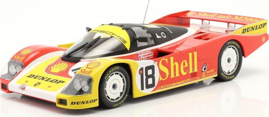 Norev 1:18 Scale Porsche 962C Le Mans 1988 #18 Wollek/ Schuppan/Van Der Merwe Special LTD Edition