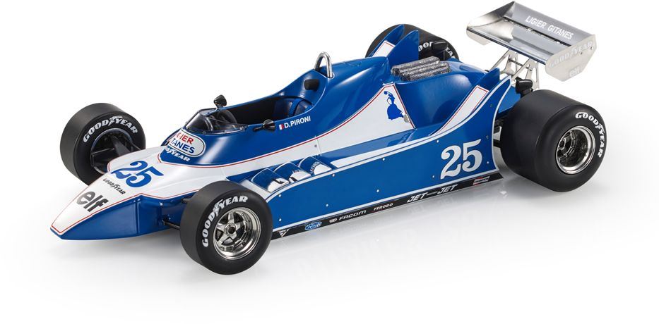 GP Replicas 1:18 Scale Ligier JS11 Didier Pironi