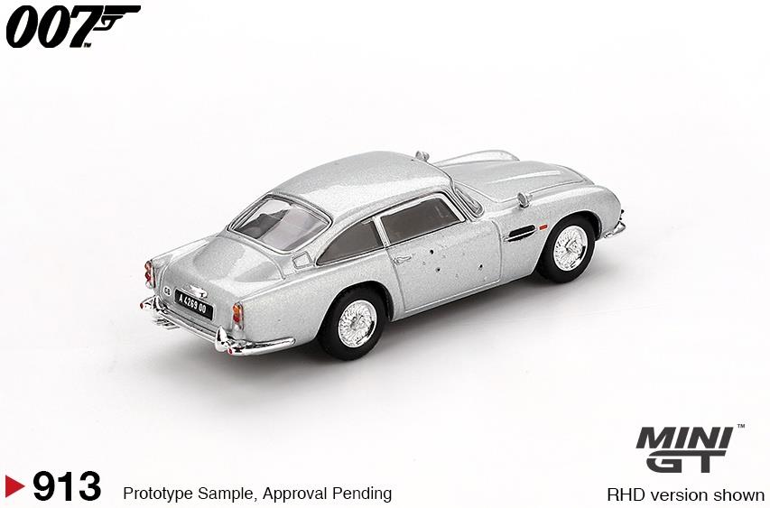 Truescale  1:64th Scale Aston Martin DB5 Skyfall (RHD) Japanese Blister Packaging