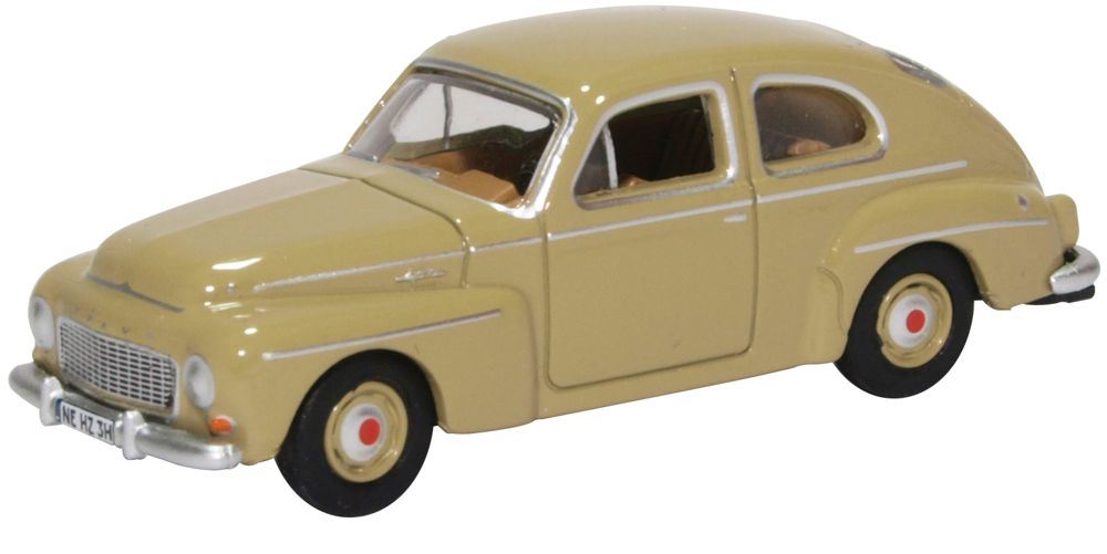 Oxford Diecast 1:76 Scale Volvo 544 Yellow