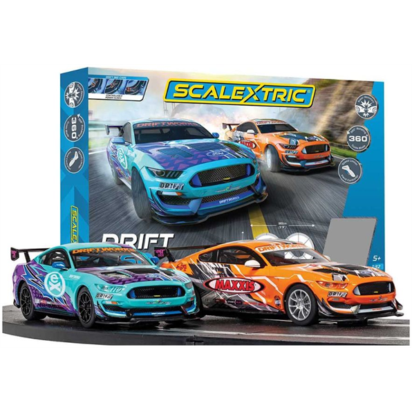 Scalextric 1:32 Scale  Drift 360 Race Set Standard Analogue Set