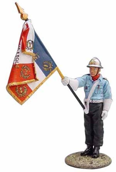 Atlas Editions 1:32 Scale French flag bearer - lieutenant - 2001