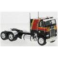IXO 1:43 Scale Freightliner FLA Black/Orange 1993