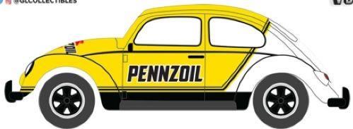Greenlight 1:64 Scale Classic VW Beetle Pennezoil Racing