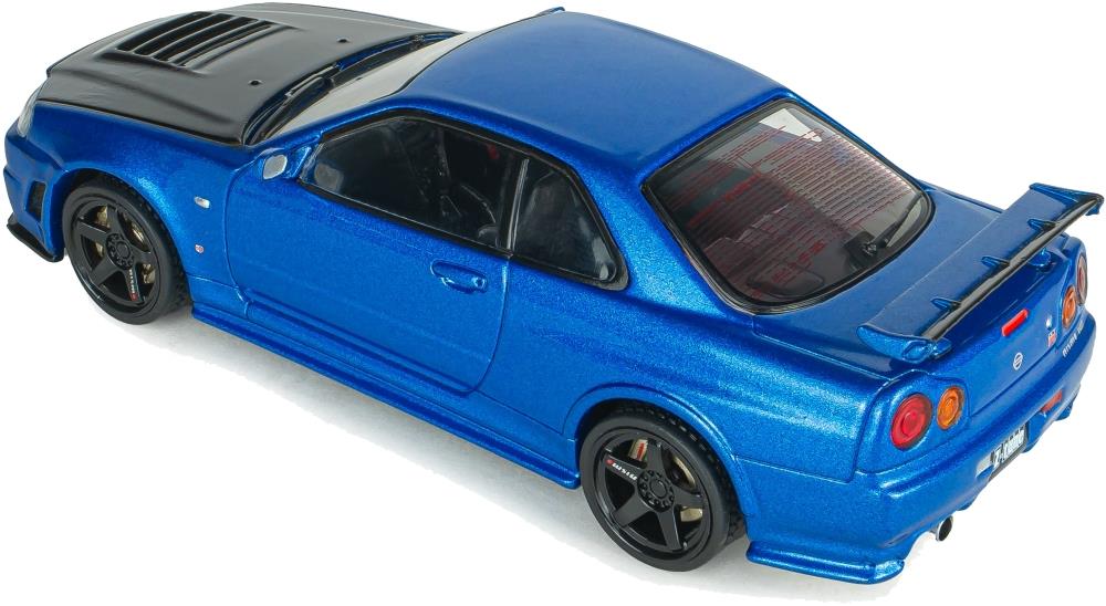 Solido  1:43rd Scale Nissan Skyline GT-R (R34) ZTune Bayside Blue 1998