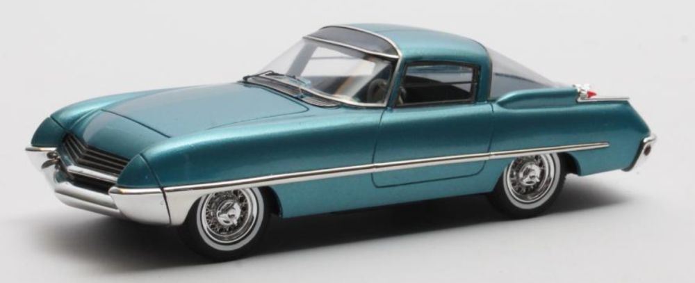 Matrix 1:43 Scale Ford Cougar 406 Concept Blue Metallic 1962
