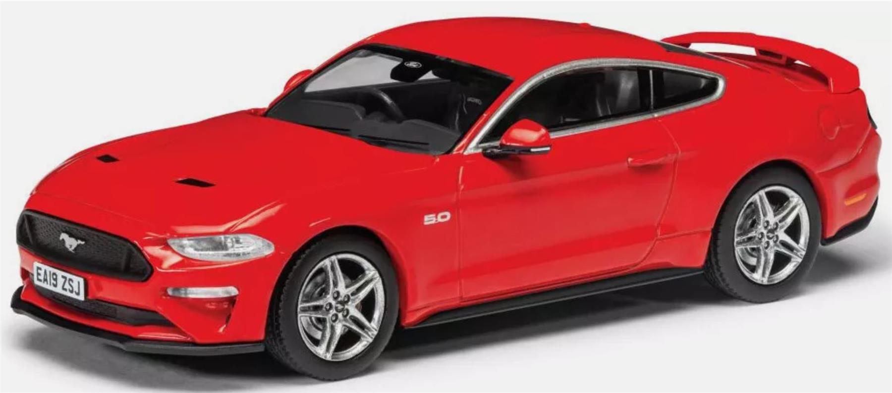 Corgi VA15503 1/43 Scale Ford Mustang MK6 GT FASTBACK, RACE RED