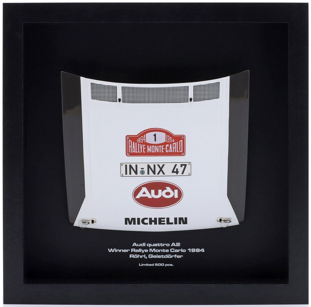 IXO 1:18th Scale Bonnet of Audi Quattro A2 Winner Rallye Monte Carlo 1984 Rohrl/Geistdorfer