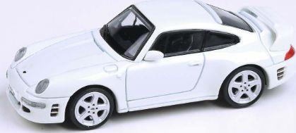 Paragon 1:64 Scale RUF CTR2 Grand Prix White 1995