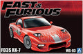 Aoshima 1:87th Scale FD3S RX-7 Fast and Furious