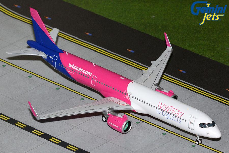 Gemini Jets 1:200th Scale Airbus A321neo Wizz Air UK G-WUNB