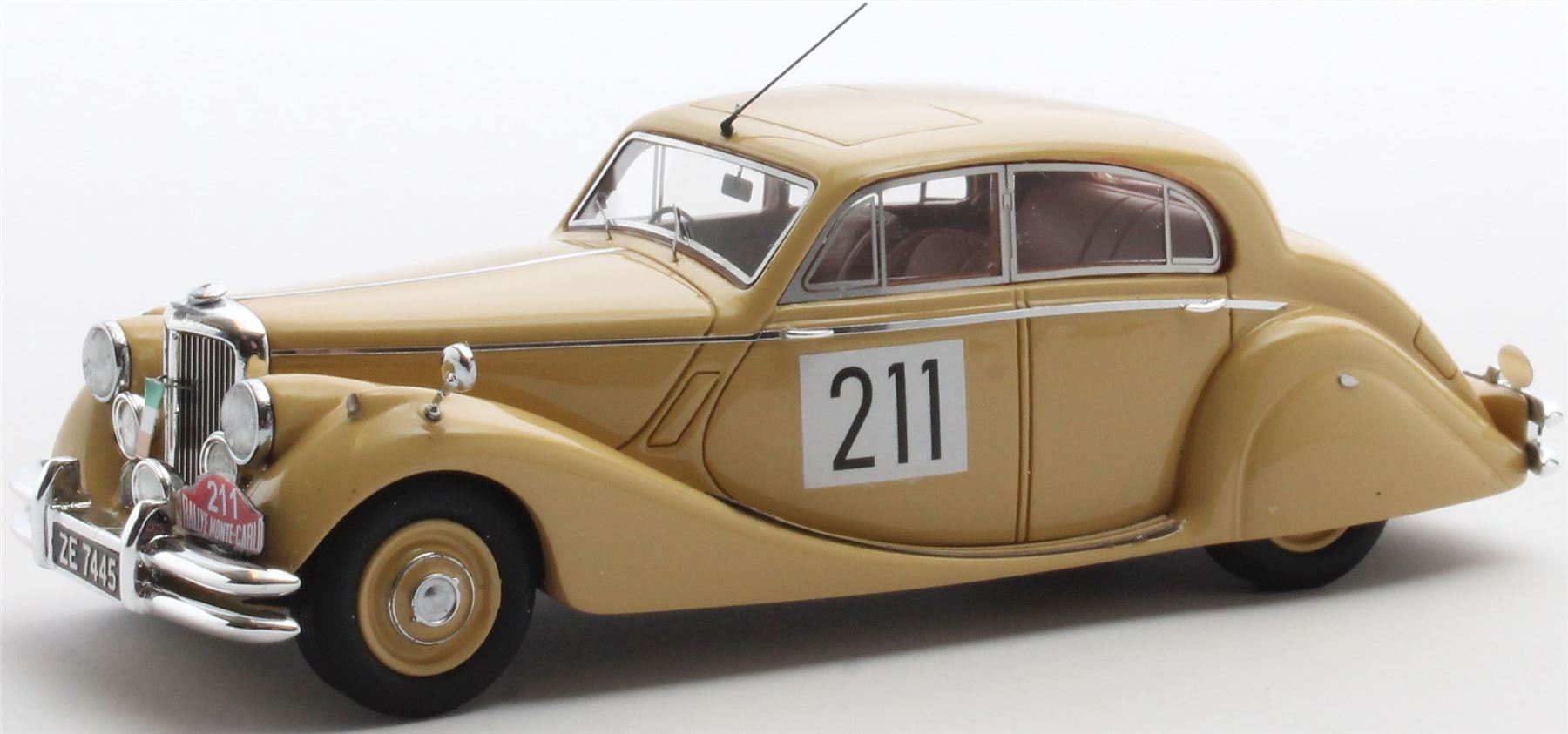 Matrix 1:43 Scale Jaguar MKV #211 3rd Monte Carlo 1951