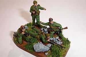 Zvesda 1:72 Scale Soviet Paratroops