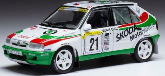 IXO 1:43 Scale Skoda Felicia Kit Car #21 Rallye Monte Carlo 1997 P.Sibera/P.Gross