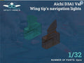 INFINITY Models 3206-5 1/32 Scale AICHI VAL UPGRADE WING TIP’S NAVIGATION LIGHTS