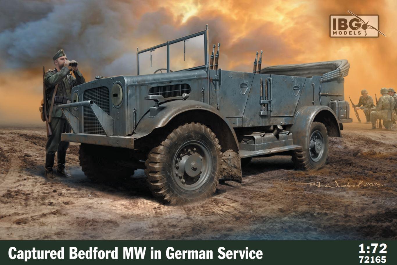 IBG 72165 1/72 Scale Captured Bedford MW in German Service