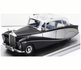 KESS 1:43rd Scale Rolls Royce Silver Wraith Black/Silver Perspex Top 1956 Ex Nubar Gulbenkian