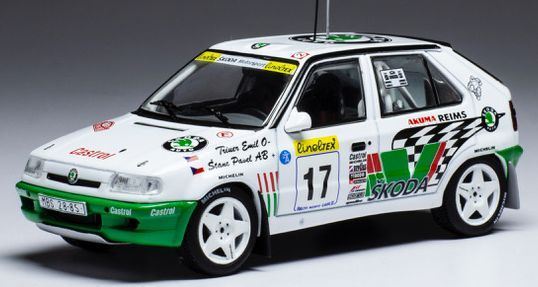 IXO 1:43 Scale Skoda Felicia Kit Car #17 Rallye Monte Carlo 1996 E.Triner/P.Stanc