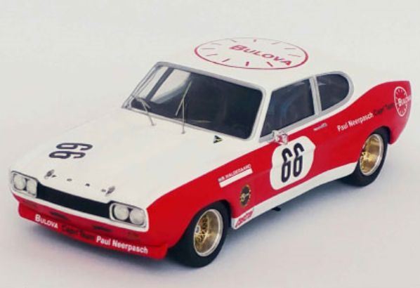 Trofeu 1:43 Scale Ford Capri 2600 RS 500 km Nurburgring 1972 Bjorn Waldegaard