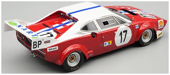 Tecnomodel  1:43rd Scale Ferrari 308 GTB4 LM 24hrs Le Mans 1975 #17 Gagliardi/Cluxton
