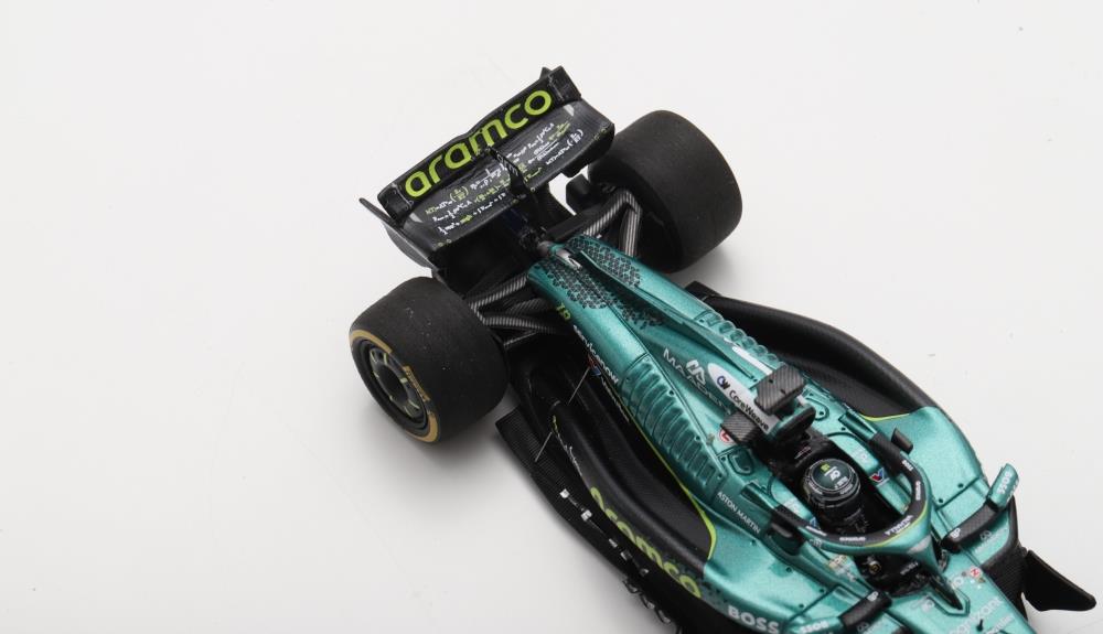 Spark 1:43rd Scale Aston Martin AMR25 #18 Aston Martin Aramco F1 US GP 2025 Lance Stroll
