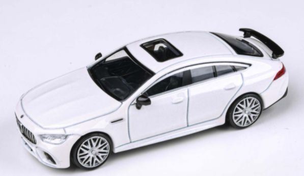 Paragon 1:64 Scale Mercedes AMG GT 63S Diamond White (RHD)