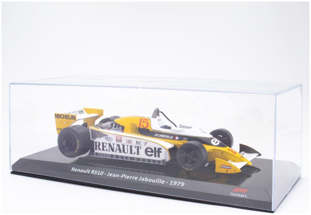 Atlas Editions 1:24 Scale Renault RS10 - Jean-Pierre Jabouille 1979 Cased - 1:24th Scale F1 Collection