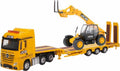 Oxford Diecast 1:76 Scale Mercedes Actros Semi Low Loader & 531 70 Loadall