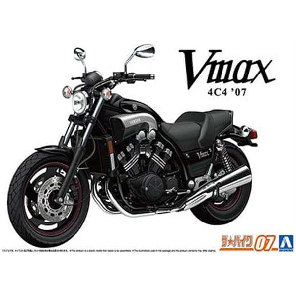 Aoshima 1:12 Scale Yamaha 4C4 VMAX '07
