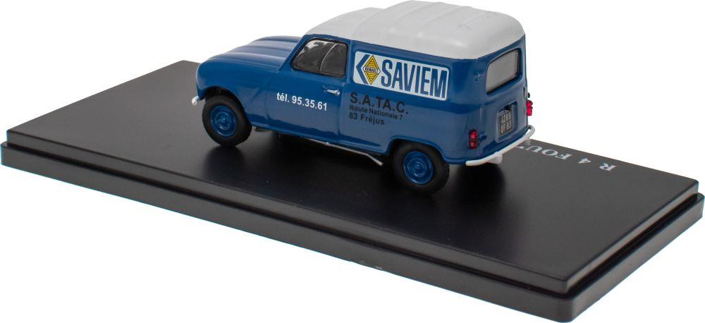 Atlas Editions 1:43 Scale Renault R 4 Fourgonnette Assistance Saviem 1967 Renault Commercial Collection-Blister