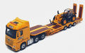 Oxford Diecast Diecast 76MB012 1/76 Scale Mercedes Semi Low Loader & 531 70 Loadall