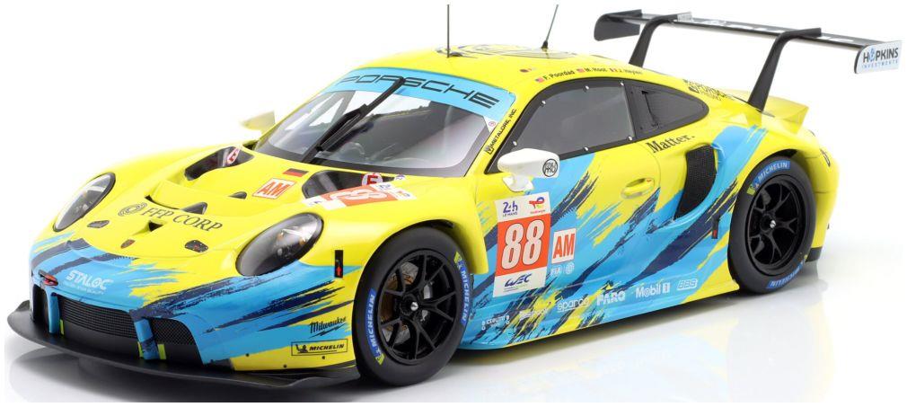 IXO 1:18th Scale Porsche 911 RSR-19 #88 24h Le Mans 2022 Dempsey-Proton Racing Poordad/Root/Heylen