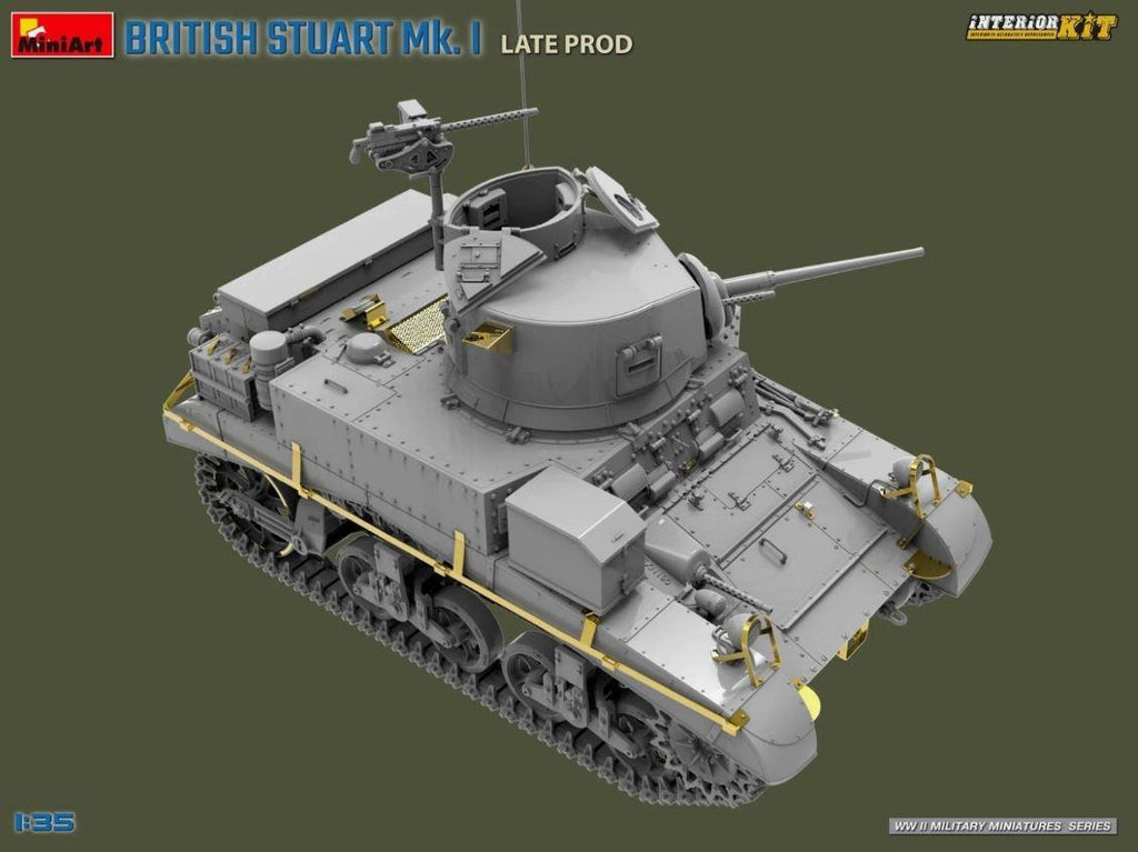 Miniart 35441 1/35 Scale British Stuart Mk.Late prod. Interior model kit