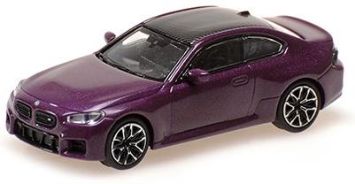 Minichamps 1:87th Scale Bmw M2 - 2023 - Violet Metallic