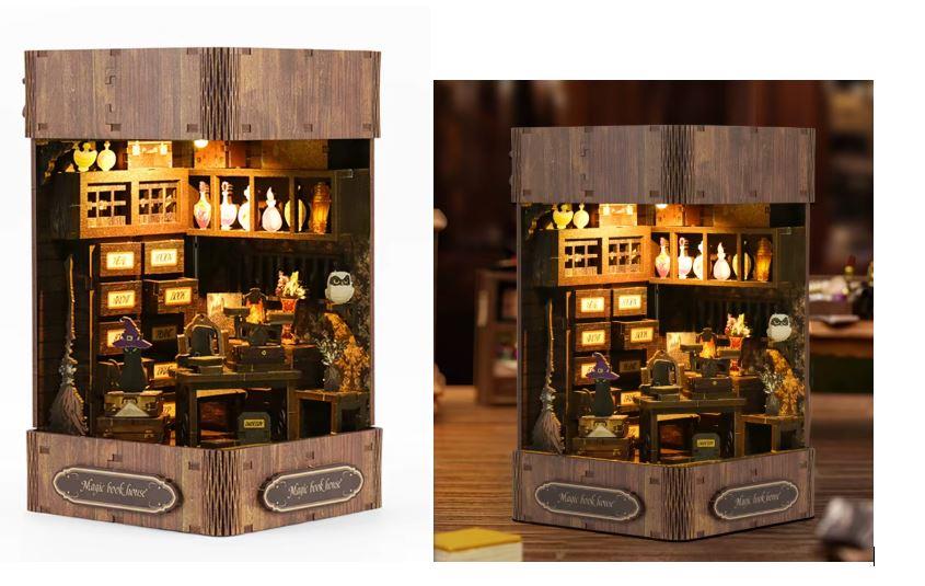 DIY DOLLS HOUSE AL08-002 MAGIC BOOK HOUSE